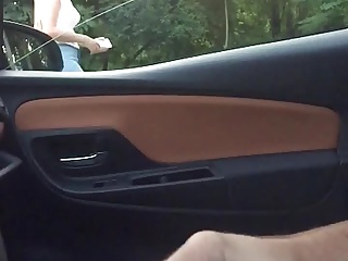 Flashing,Car Sex,Beautiful