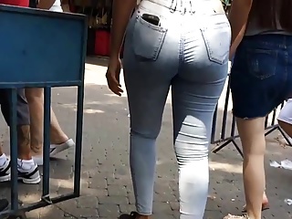 Jeans,Big Ass,Voyeur