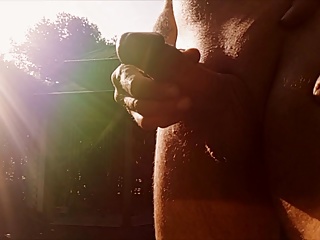 Handjob,Outdoor,Masturbation
