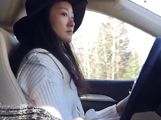 Asian,Flashing,Public Nudity,Teen,Car Sex