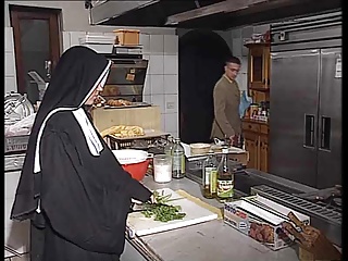 Kitchen,Ass licking,Hardcore,Uniform,Facial,Anal