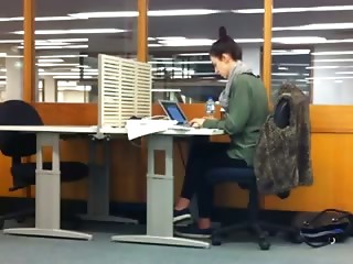 Office,Masturbation,Public Nudity